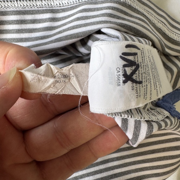 RLX Ralph Lauren Men's Striped Performance Golf Polo Shirt Gray Size Medium PCG - Picture 10 of 15